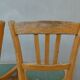 2 chaises de bistrot vintage