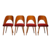 Antonín Šuman dining chairs, Tatra Nábytok, Czechoslovakia 1960s