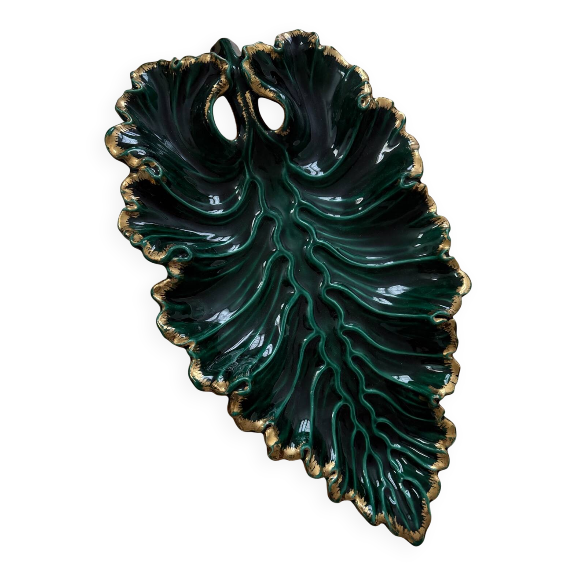 Large empty pocket / dish Santiago Rodríguez Bonome / earthenware