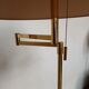 Solid brass floor lamp