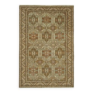 Turkish Wool Vintage Kayseri Rug 198 cm x 295 cm