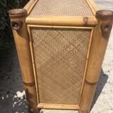 Commode bambou vintage