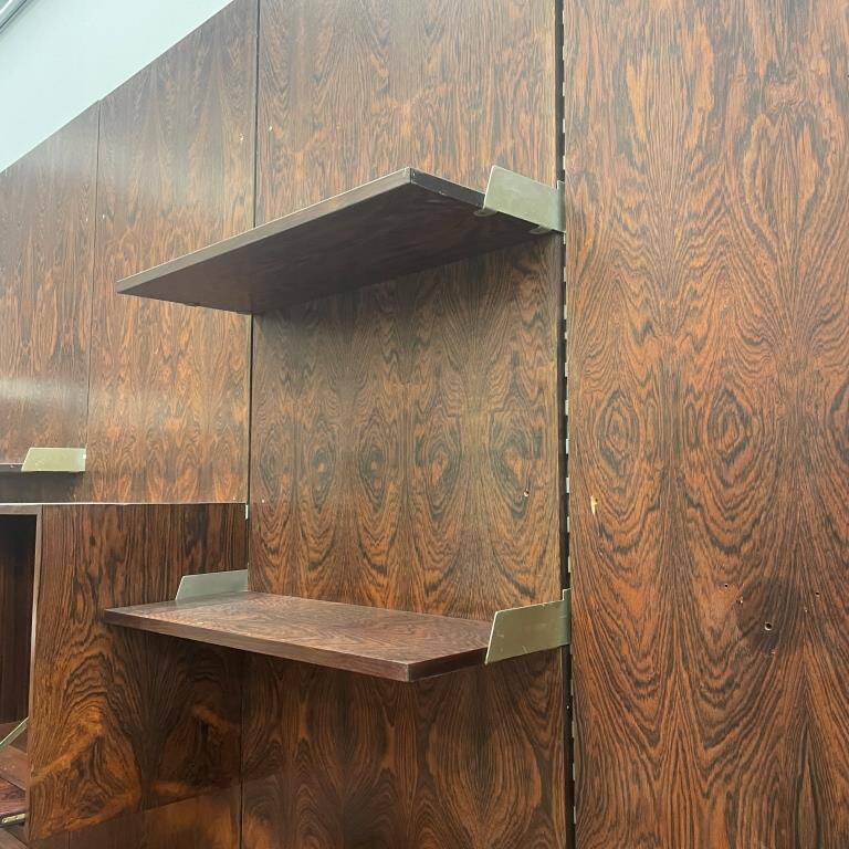Extraordinary Rio rosewood bookcase
