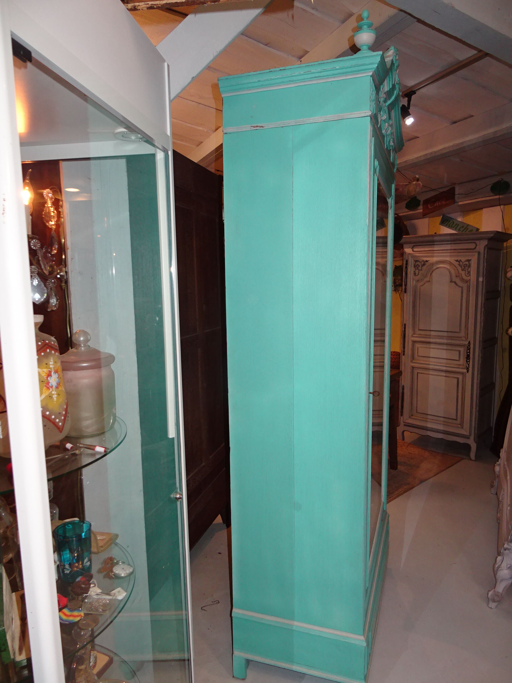 Vitrine  savon de Marseille