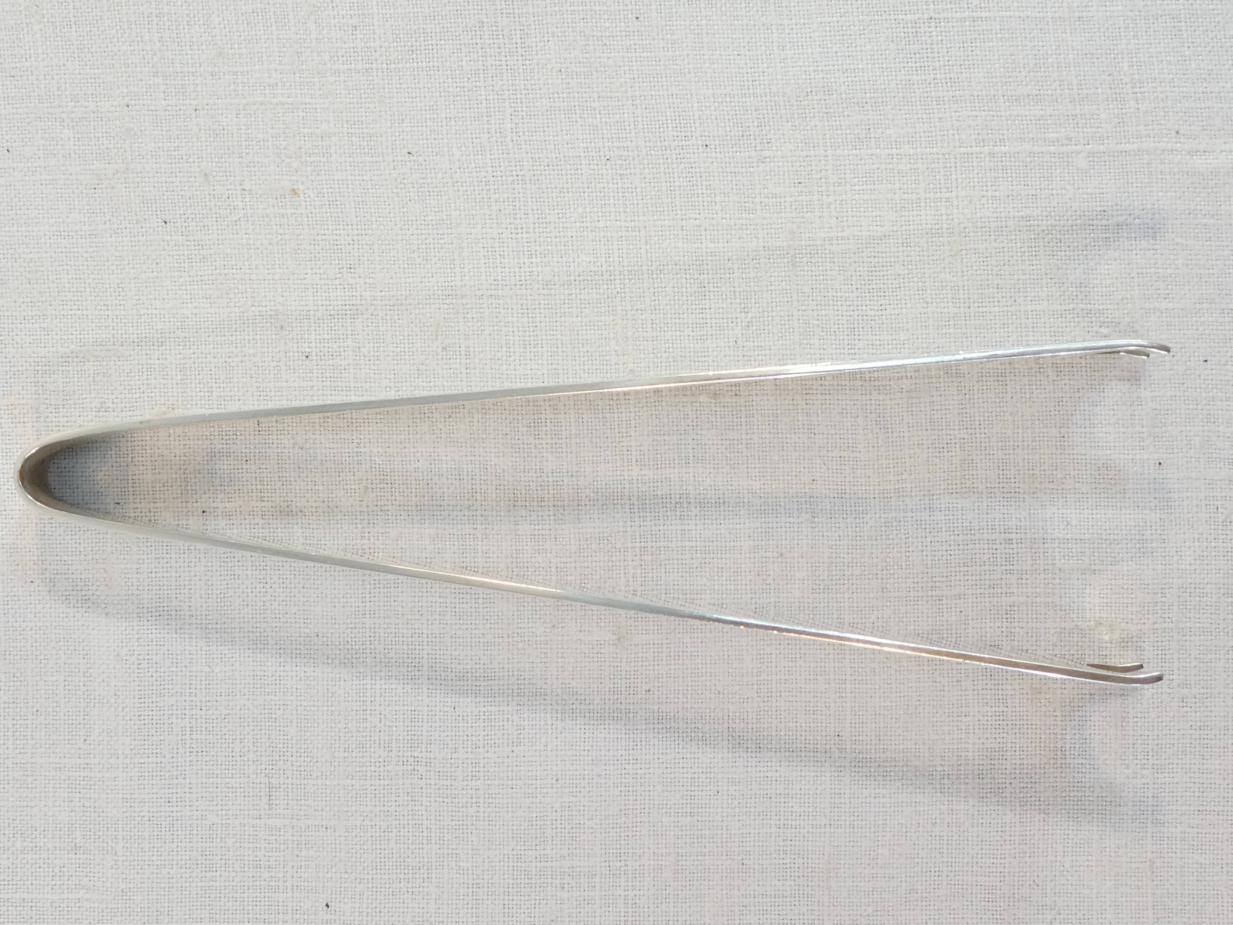 Ice clamp christofle in silver metal collection gallia