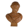 Terracotta bust, signed Atelier Lorenzi, 1920
