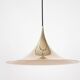 Danish vintage pendant lamp Semi by Bonderup&Thorup, 1968