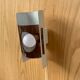Plexiglas and metal wall lamp