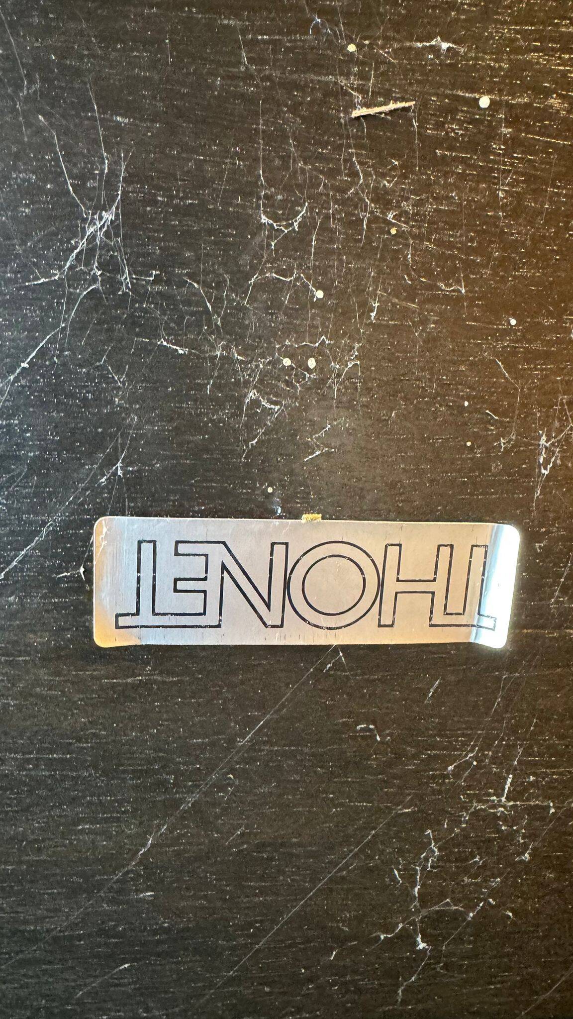 Bauhaus coffee table with two levels by Marcel Breuer for Thonet