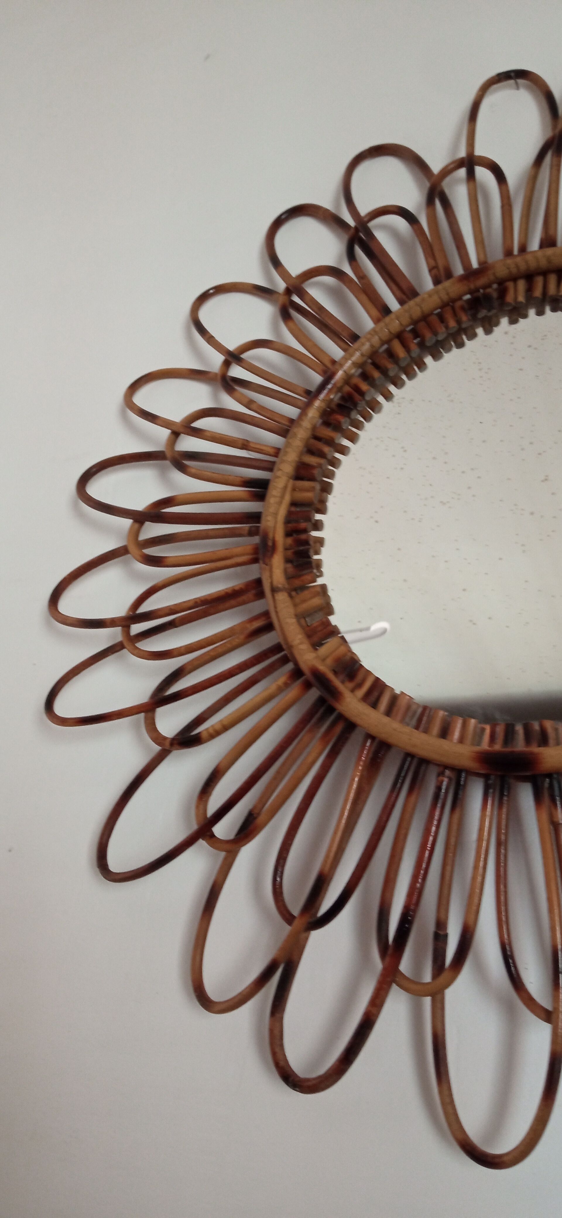 Bamboo mirror 60s
