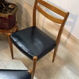 Four Scandinavian chairs