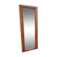 Art Deco door mirror with floral pattern frame