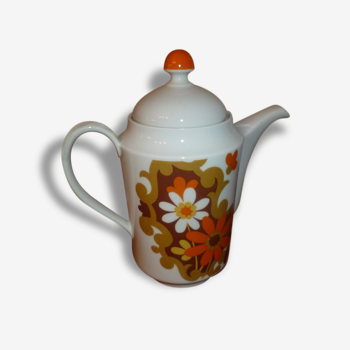 Cafetiere theiere porcelaine  nomar  vintage