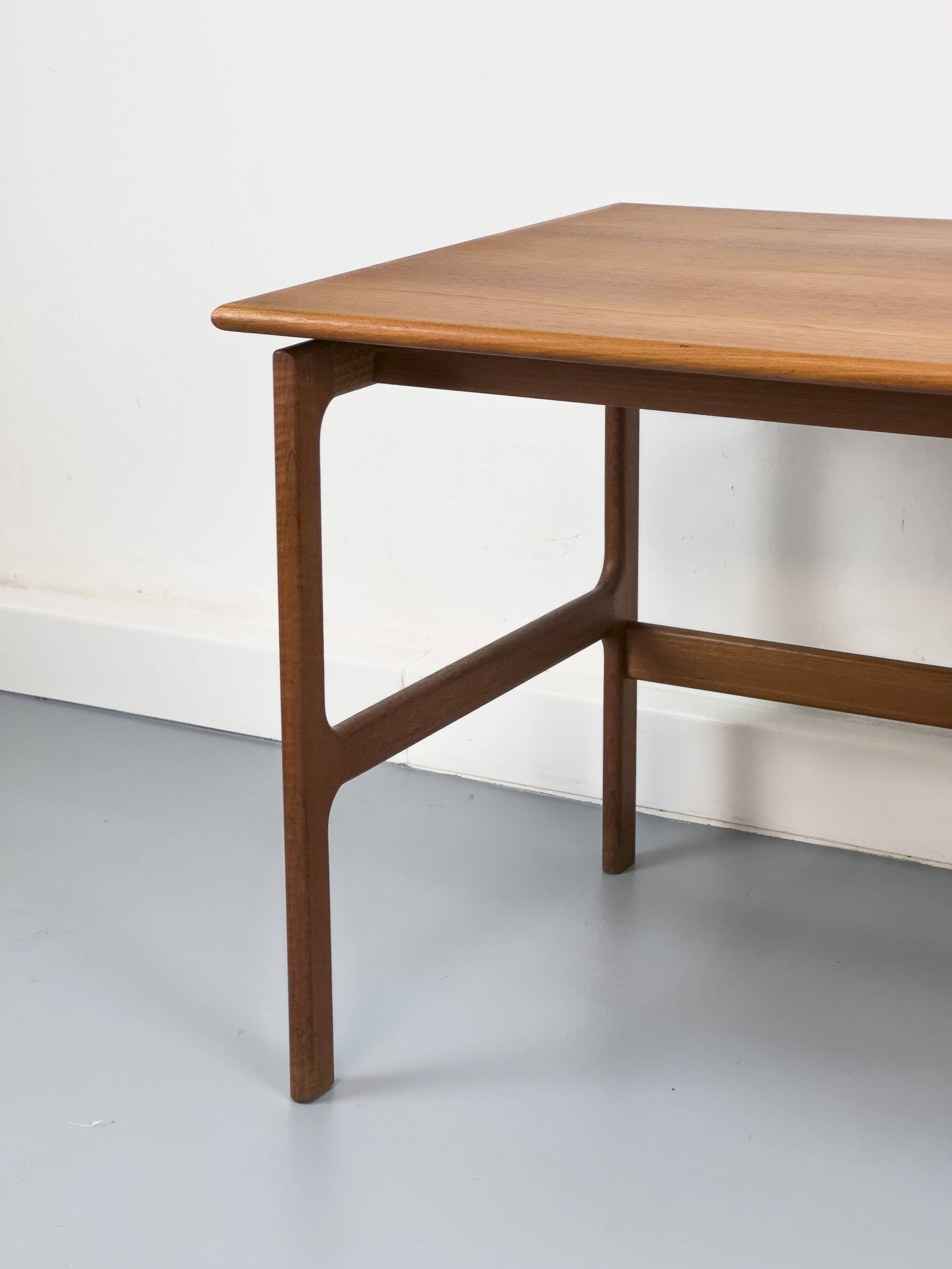 Teak Desk with 3 Drawers from GV Møbler, 1960s