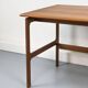 Teak Desk with 3 Drawers from GV Møbler, 1960s