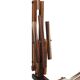 Italian Sculptural Wooden Chairs Sono by Anacleto Spazzapan, 1980s, Set of Two