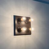 Mid-century German Space Age ceiling or wall lamps by Cosack, set of 2.