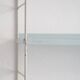 Compact tomado shelf with drawer