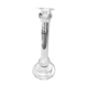 Art deco glass candle holder from the 30s