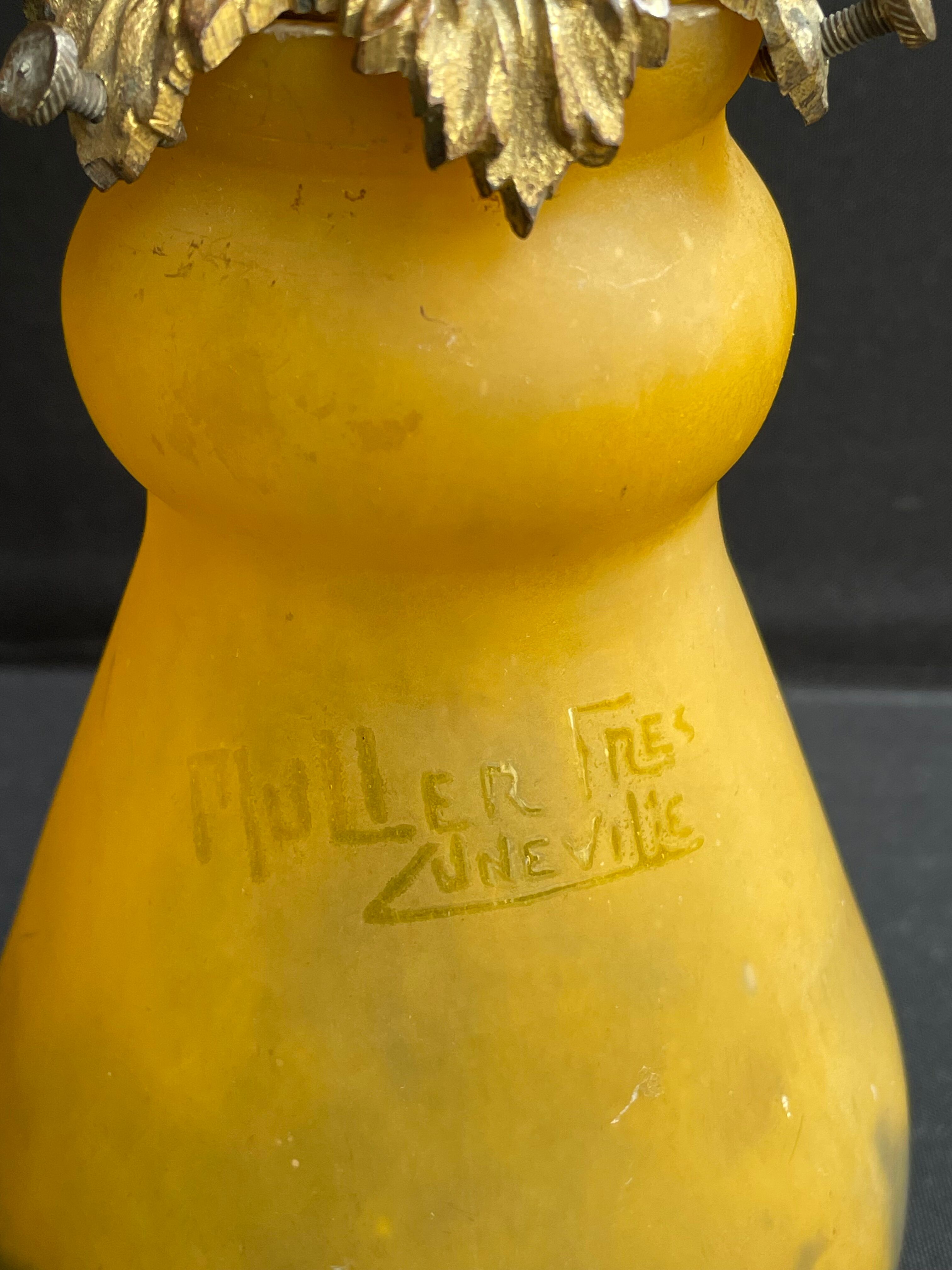 Ceiling lamp Muller Frères Lunéville – Early twentieth century