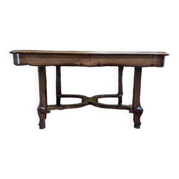 Louis XVI style walnut dining table