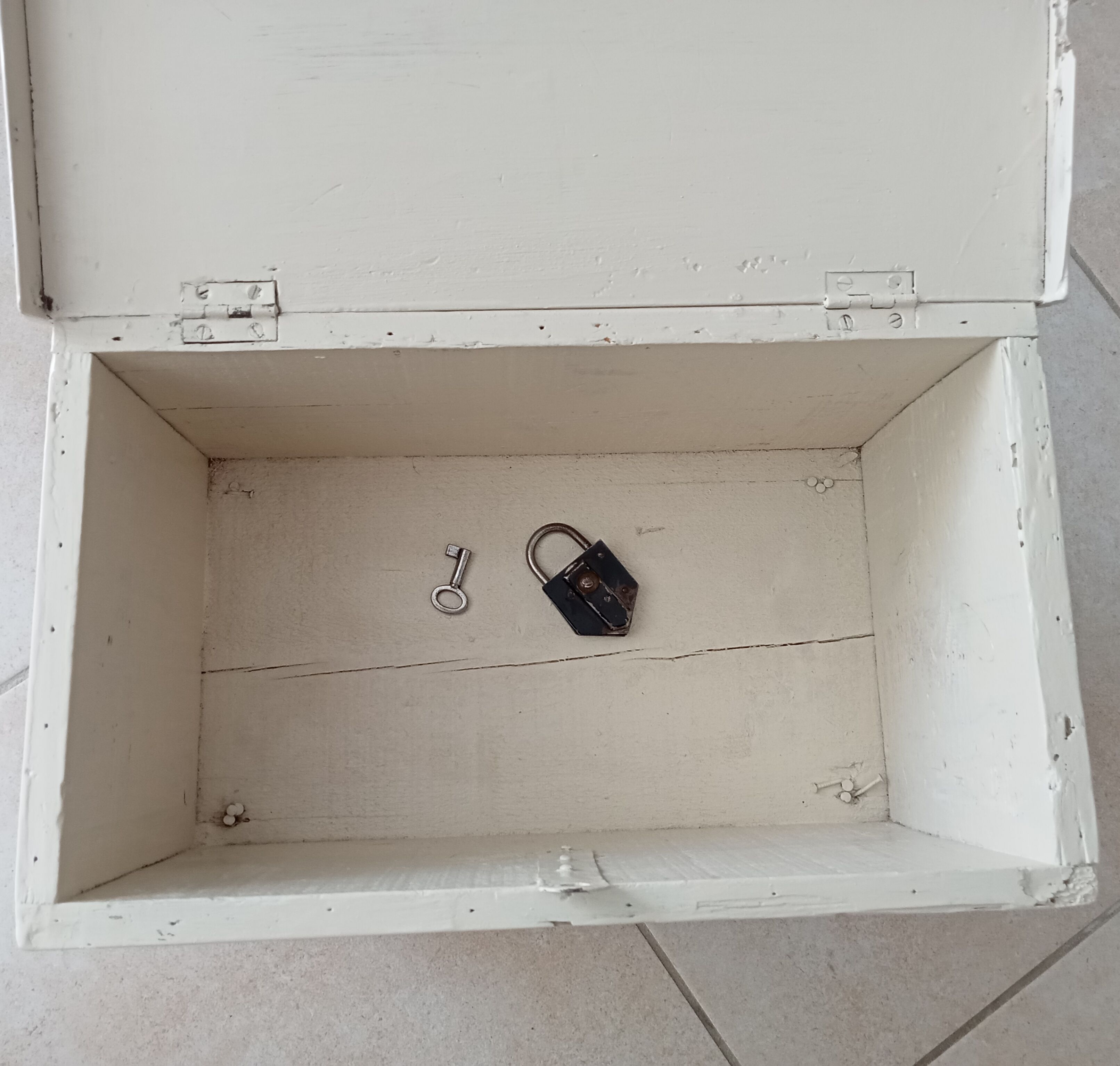 Vintage wooden stool