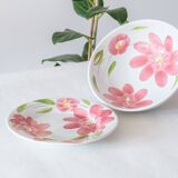 Duo of san marciano dishes painted by hand