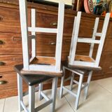 Wooden painter's stools