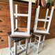 Tabourets de peintre en bois