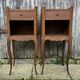 Pair of vintage Louis XV style bedside tables, wood, vintage, 60s