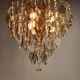 Hollywood Regency cristal and glass chandelier, 1970s