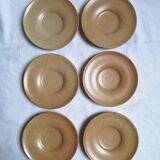 Vintage village stoneware mugs