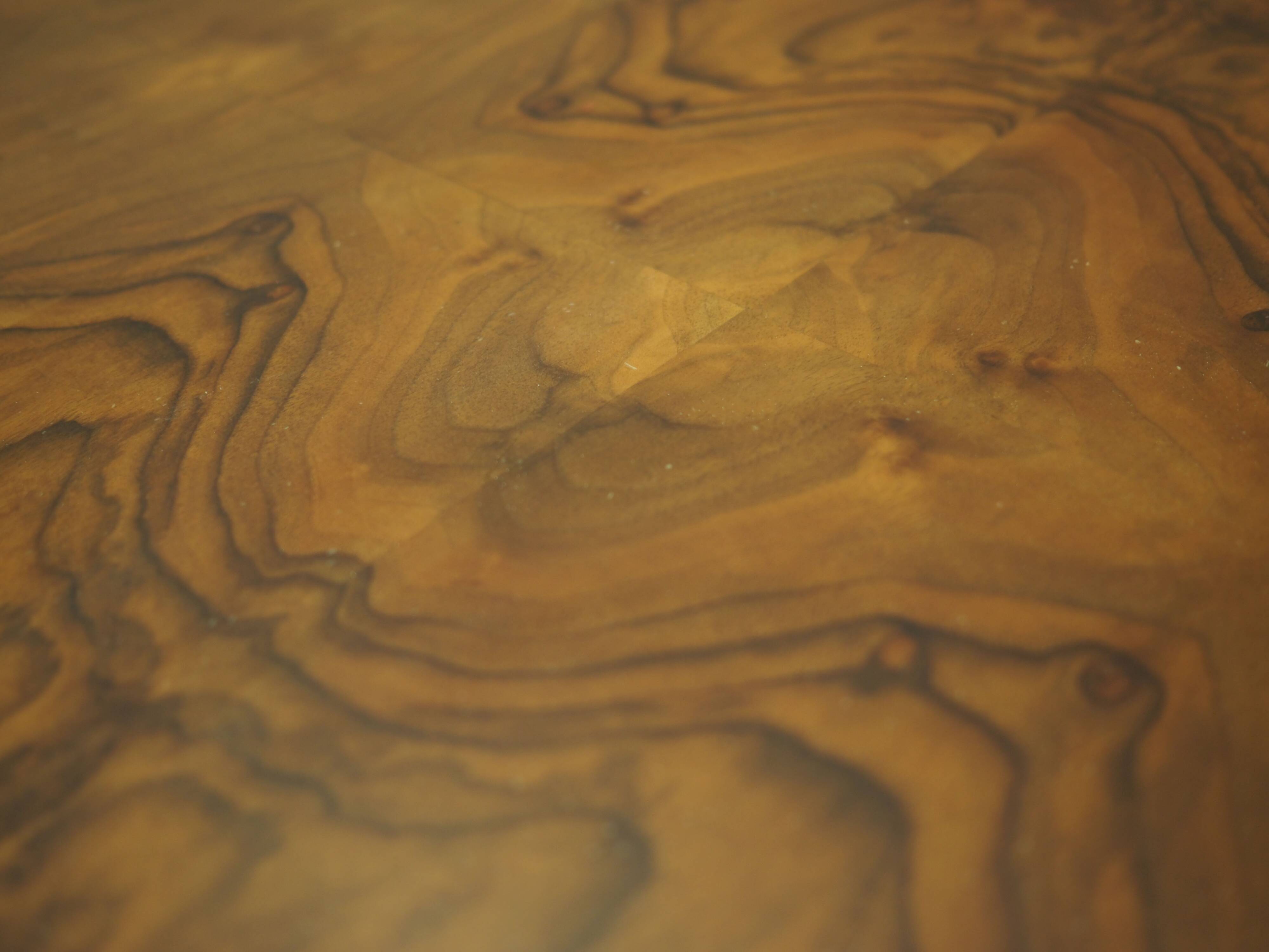 Walnut coffee table, Danish design, 1960s, production: Denmark