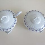 Sologne porcelain jam and sugar makers