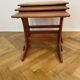 Scandinavian teak nesting tables
