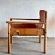 Leather lounge chair 'Natura', Karin Mobring, Ikea, Sweden, 70s