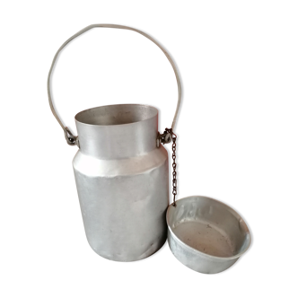 Vintage milk jar