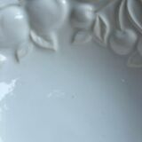 Fruit bowl with slip decoration