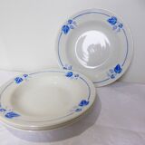 4 deep plates Roselys model Vigne 211248