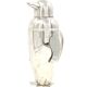 Penguin cocktail shaker, italy late xx century