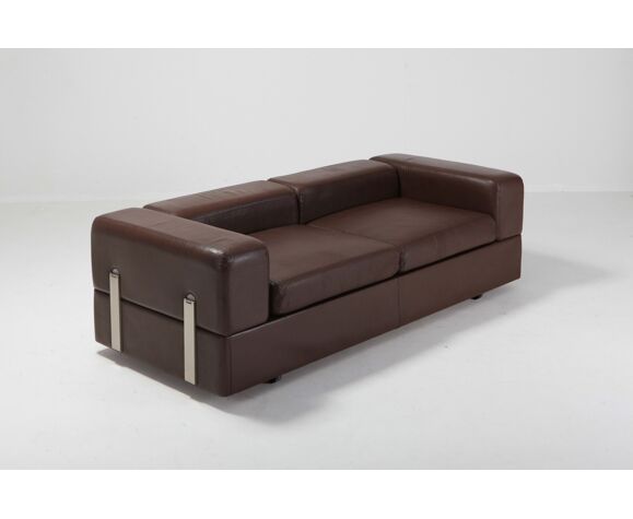 Tito Agnoli Daybed 711 Sofa For Cinova, Daybed Leather