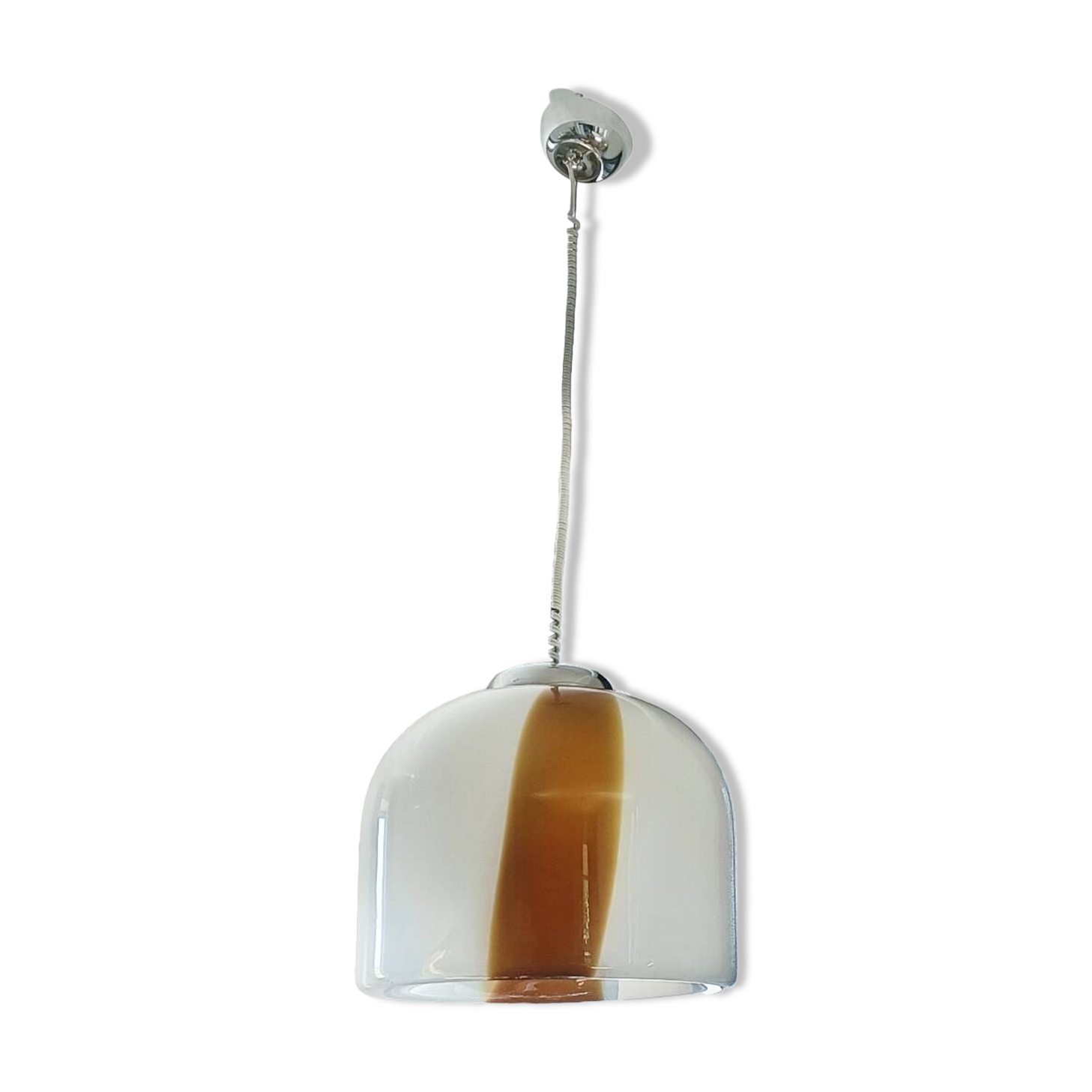 Mazzega XXL Murano glass pendant light