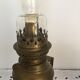 Brass old oil lamp