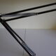 Lamp architect with lampshade in enamelled plate and 2 articulated arms brand ledu
