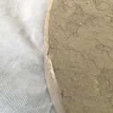 Floor lamp arc 1970 chrome and plastic marble