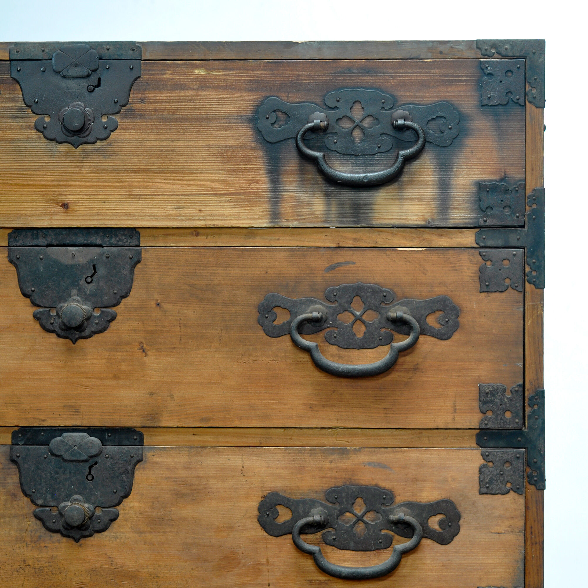 Japanese Tansu chest of drawers, circa 1870