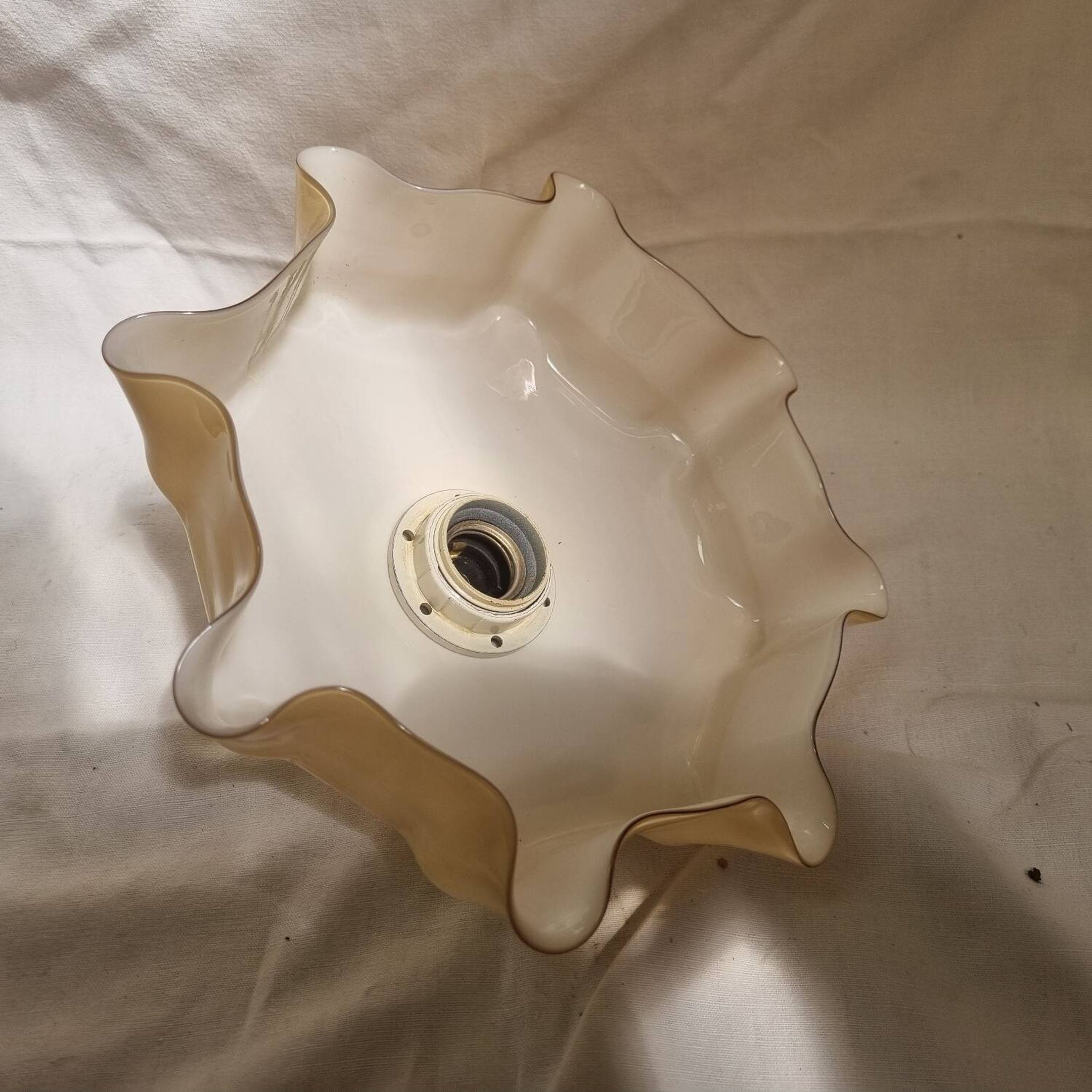 Opaline pendant light