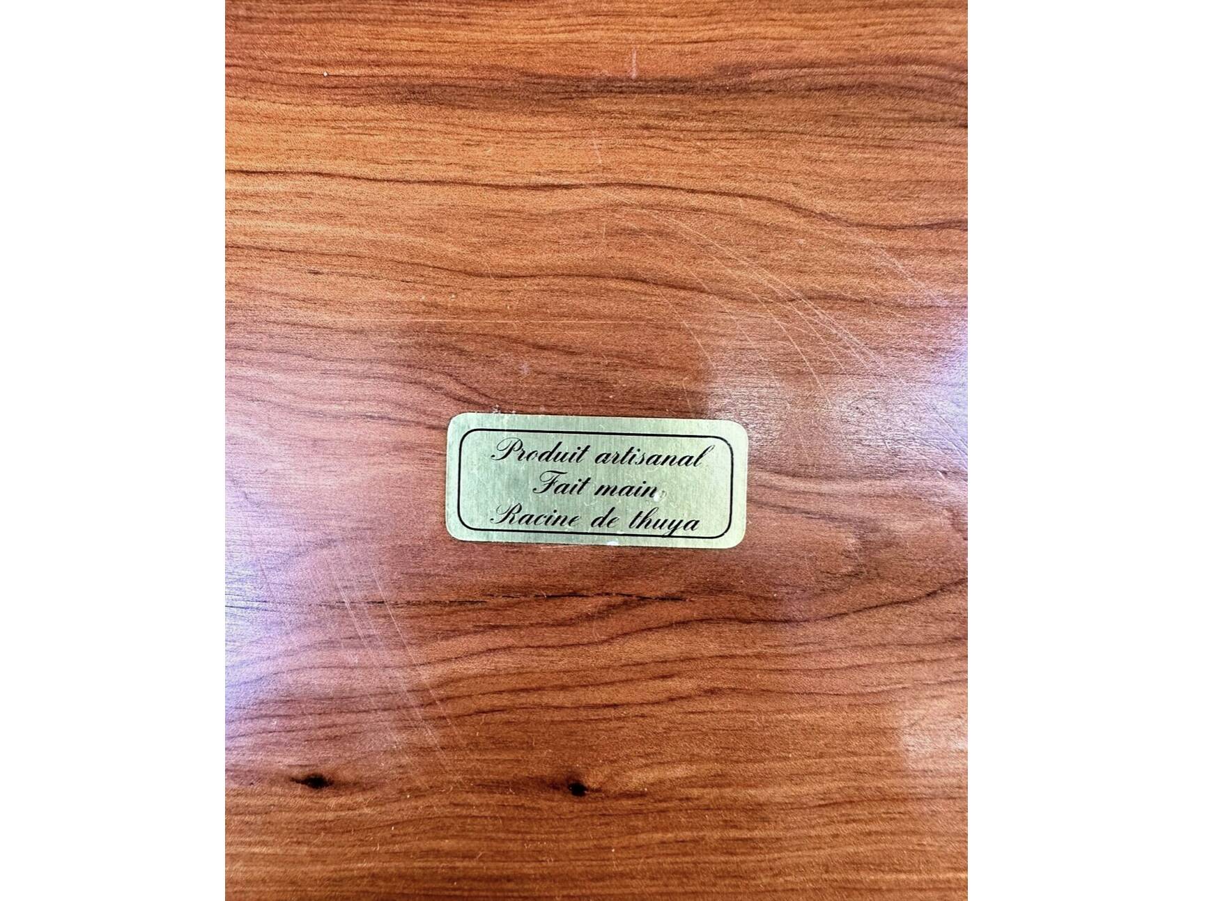 Thuya root storage or jewelry box