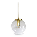 BELA Pendant Lamp * MCM Hanging Light * Rewired Mini * Vintage Ceiling Small Fixture * Yugoslavia *