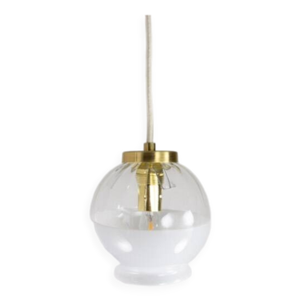 BELA Pendant Lamp * MCM Hanging Light * Rewired Mini * Vintage Ceiling Small Fixture * Yugoslavia *